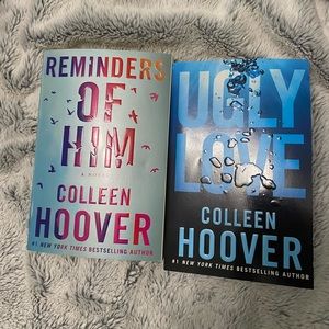2 Colleen Hoover books, ugly love and reminders of him